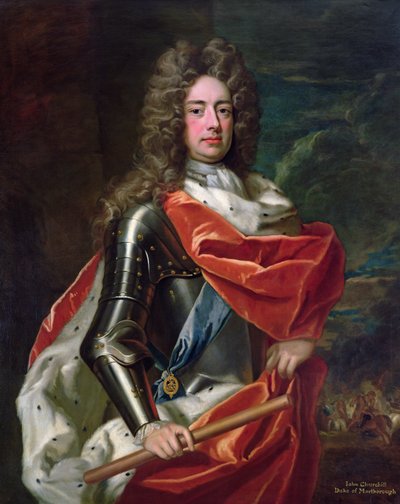 Portrait of John Churchill, 1st Duke of Marlborough by Godfrey Kneller